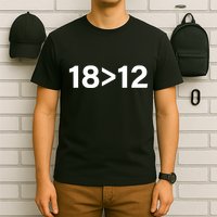 Mike Zarren Wearing 18 Bigger 12 T-Shirt