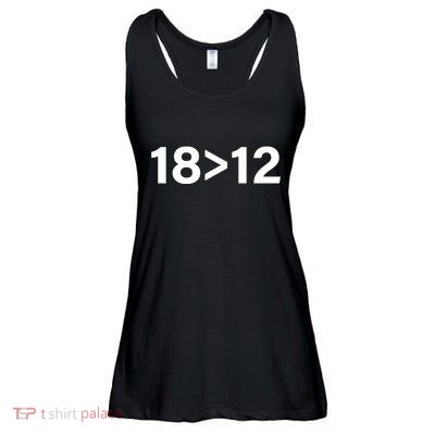 Mike Zarren Wearing 18 Bigger 12 Ladies Essential Flowy Tank