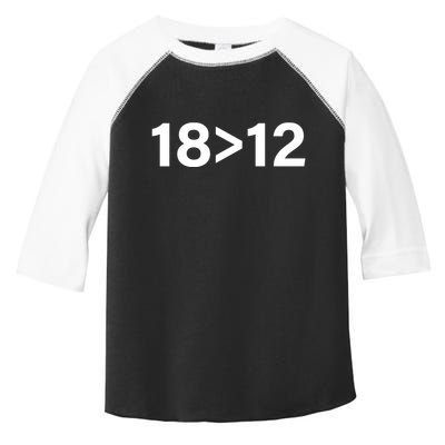 Mike Zarren Wearing 18 Bigger 12 Toddler Fine Jersey T-Shirt