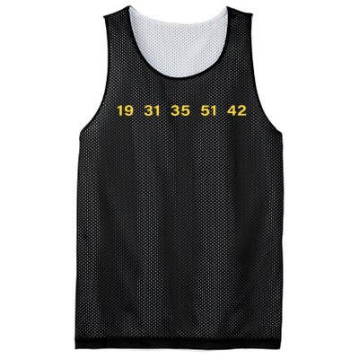 Neilthebeerman 19 31 35 51 42 Mesh Reversible Basketball Jersey Tank