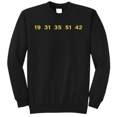 Neilthebeerman 19 31 35 51 42 Tall Sweatshirt