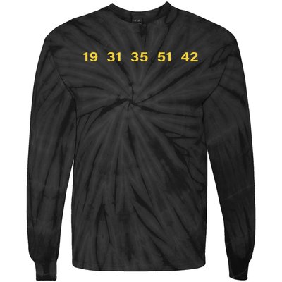 Neilthebeerman 19 31 35 51 42 Tie-Dye Long Sleeve Shirt