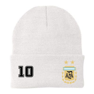 Number 10 Argentina Soccer Jersey Argentinian Football Beanie