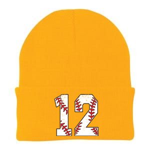 Number #13 Baseball 13 Jersey Number Baseball Lover Gift Knit Cap Winter Beanie