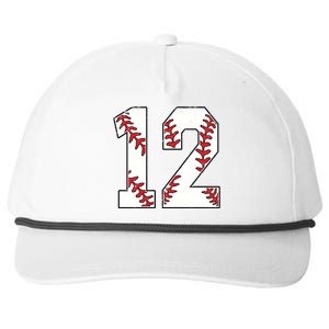 Number #13 Baseball 13 Jersey Number Baseball Lover Gift Snapback Five-Panel Rope Hat