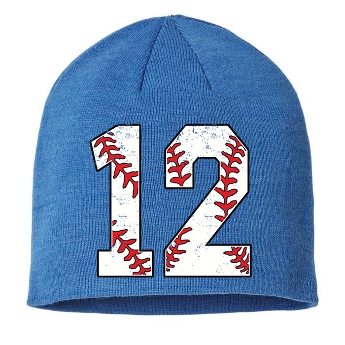 Number #13 Baseball 13 Jersey Number Baseball Lover Gift Sustainable Beanie