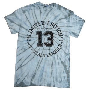 Nager 13th Birthday 13 Year Old Gifts Tie-Dye T-Shirt