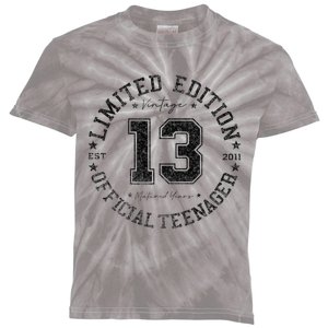 Nager 13th Birthday 13 Year Old Gifts Kids Tie-Dye T-Shirt