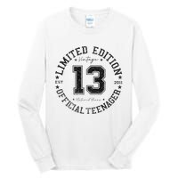 Nager 13th Birthday 13 Year Old Gifts Tall Long Sleeve T-Shirt