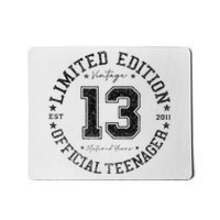 Nager 13th Birthday 13 Year Old Gifts Mousepad