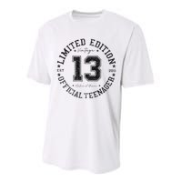 Nager 13th Birthday 13 Year Old Gifts Performance Sprint T-Shirt