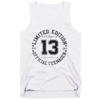 Nager 13th Birthday 13 Year Old Gifts Tank Top