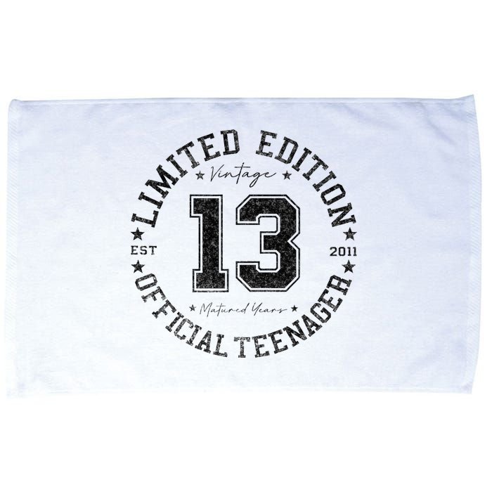 Nager 13th Birthday 13 Year Old Gifts Microfiber Hand Towel