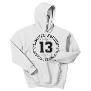 Nager 13th Birthday 13 Year Old Gifts Kids Hoodie