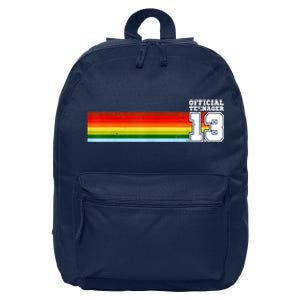 Nager 13th Birthday Gift 13 Year Old Boys Girls 16 in Basic Backpack