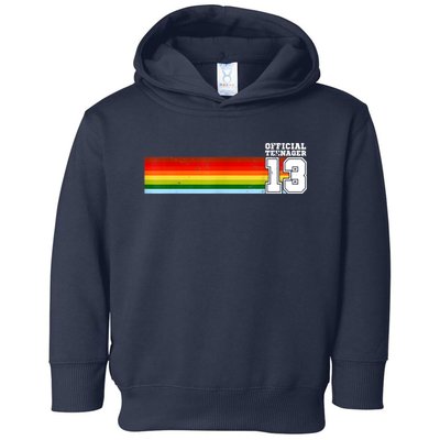 Nager 13th Birthday Gift 13 Year Old Boys Girls Toddler Hoodie