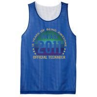 Nager 13th Birthday 13 Year Old Funny Gift Vintage Gift Mesh Reversible Basketball Jersey Tank