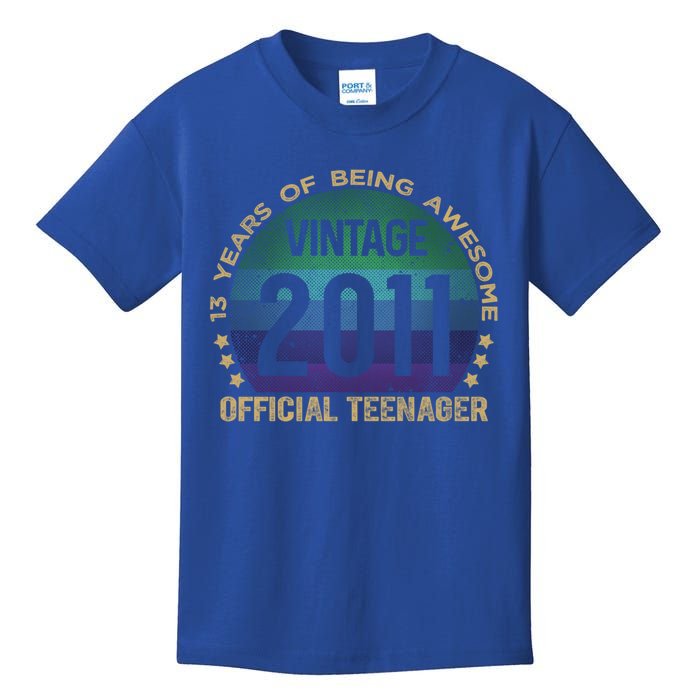 Nager 13th Birthday 13 Year Old Funny Gift Vintage Gift Kids T-Shirt