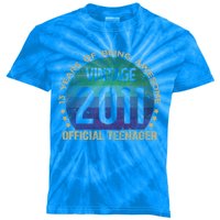 Nager 13th Birthday 13 Year Old Funny Gift Vintage Gift Kids Tie-Dye T-Shirt