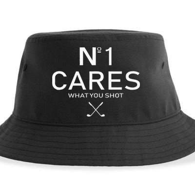 No 1 Cares What You Shot Sustainable Bucket Hat