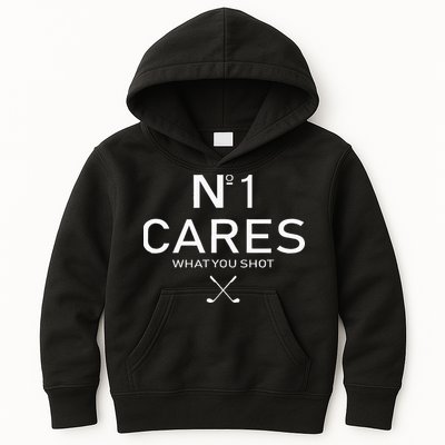 No 1 Cares What You Shot Kids Hoodie