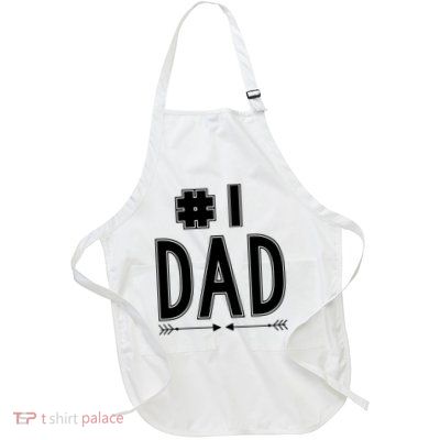 No 1 Dad Funny Dad Gifts Apron