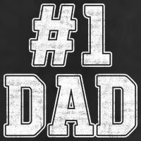 Number 1 Dad Number One Dad Fathers Day Outfit For Daddy Gift Adult Drive Performance Visor