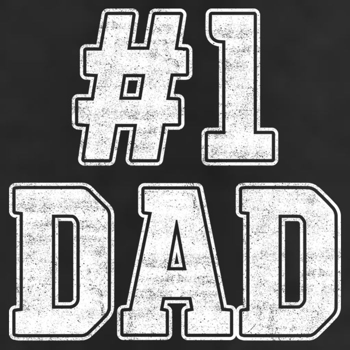 Number 1 Dad Number One Dad Fathers Day Outfit For Daddy Gift Adult Drive Performance Visor
