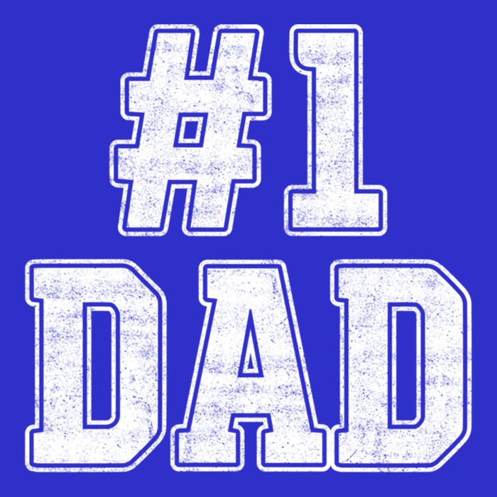 Number 1 Dad Number One Dad Fathers Day Outfit For Daddy Cute Gift Visor