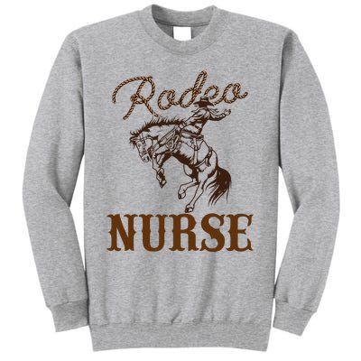 Nurse 1st First Birthday Cowboy Rn Western Rodeo Party Tall Sweatshirt