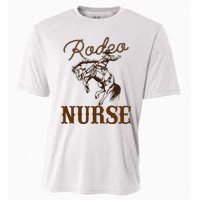 Nurse 1st First Birthday Cowboy Rn Western Rodeo Party Cooling Performance Crew T-Shirt