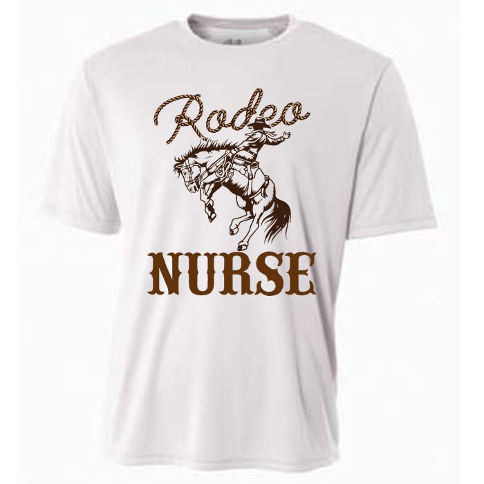 Nurse 1st First Birthday Cowboy Rn Western Rodeo Party Cooling Performance Crew T-Shirt