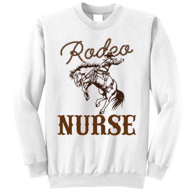 Nurse 1st First Birthday Cowboy Rn Western Rodeo Party Sweatshirt