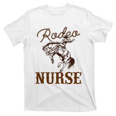 Nurse 1st First Birthday Cowboy Rn Western Rodeo Party T-Shirt