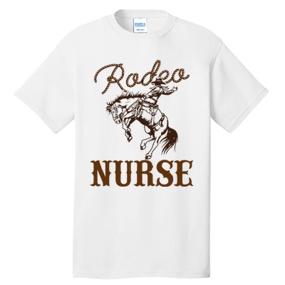 Nurse 1st First Birthday Cowboy Rn Western Rodeo Party Tall T-Shirt