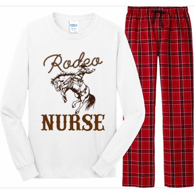 Nurse 1st First Birthday Cowboy Rn Western Rodeo Party Long Sleeve Pajama Set