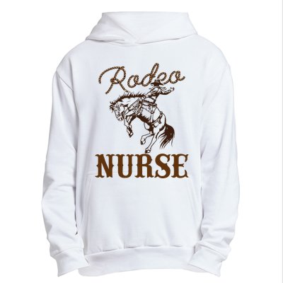 Nurse 1st First Birthday Cowboy Rn Western Rodeo Party Urban Pullover Hoodie