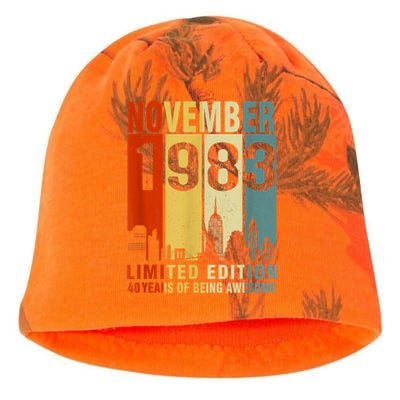 November 1983 Limited Edition 40 Years Of Being Awesome Kati - Camo Knit Beanie