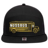 Nussbus 13 7 Panel Mesh Trucker Snapback Hat