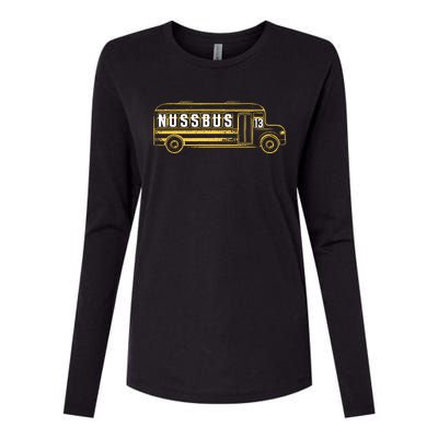 Nussbus 13 Womens Cotton Relaxed Long Sleeve T-Shirt