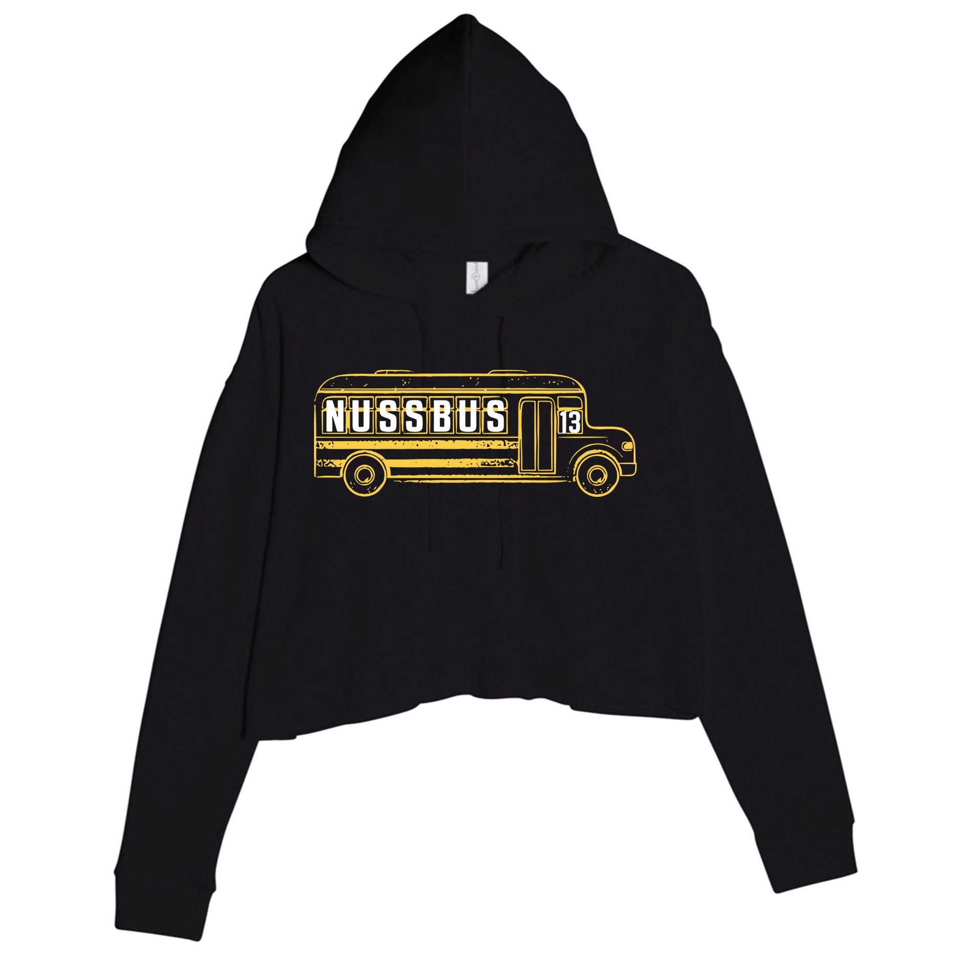 Nussbus 13 Crop Fleece Hoodie