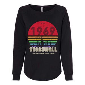 NYC 1969 Stonewall The First Pride Was A Riot LGBT Gay Lesbian Womens California Wash Sweatshirt