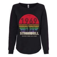 NYC 1969 Stonewall The First Pride Was A Riot LGBT Gay Lesbian Womens California Wash Sweatshirt