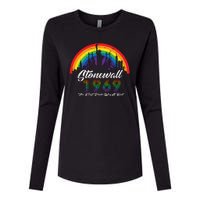 NYC 1969 Stonewall The First Pride Was A Riot LGBT Gay Lesbian Womens Cotton Relaxed Long Sleeve T-Shirt