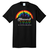 NYC 1969 Stonewall The First Pride Was A Riot LGBT Gay Lesbian Tall T-Shirt