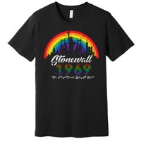 NYC 1969 Stonewall The First Pride Was A Riot LGBT Gay Lesbian Premium T-Shirt