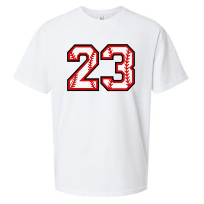 Number 23 Baseball Lucky Favorite Jersey Number Sueded Cloud Jersey T-Shirt