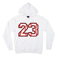 Number 23 Baseball Lucky Favorite Jersey Number Hoodie