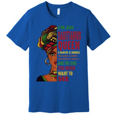 November 22 December 21 Birthday Sagittarius African Gift Premium T-Shirt