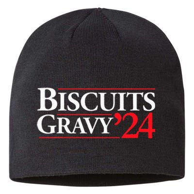 Novelty 2024 Election Campaign 24 Biscuits And Gravy Sustainable Beanie